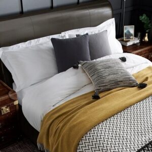 Detroit Upholstered Sleigh Bed Frame