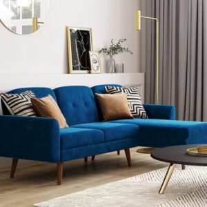 Gallway 3-Seater Corner Clic-Clac Sofa Bed
